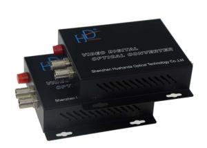 China Simplex FC Video To Fiber Converter 1080p/30Hz With 8bit Bandwidth factory