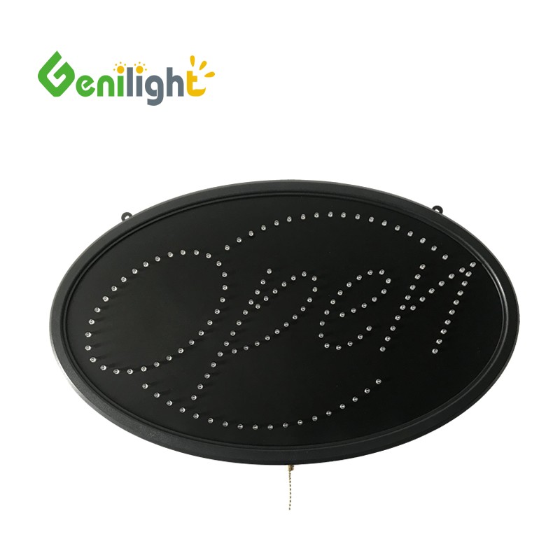 Vertical LED Open Sign 3 Flashing Modes for Business Displays Electronic Lighted Signs