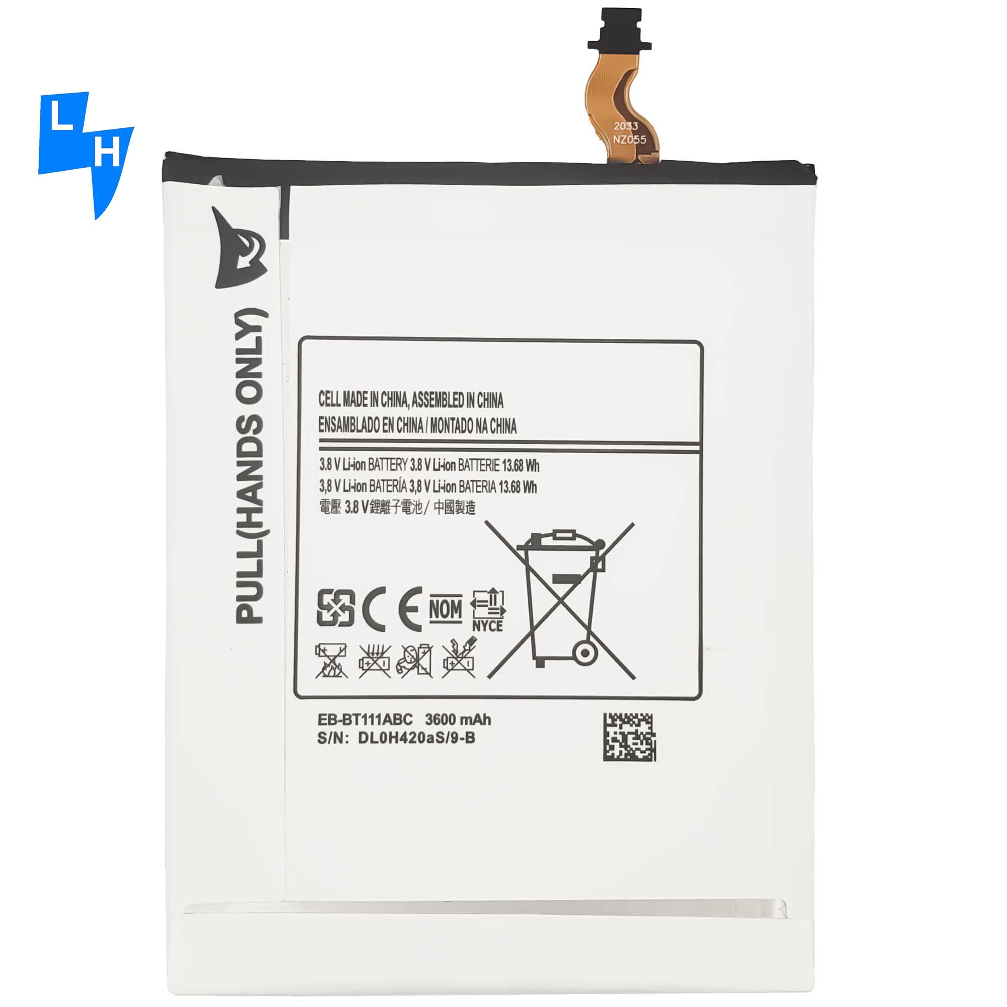 Mobile Phone Battery EB-BT111ABC for Samsung Galaxy Tab3 Lite T111 T116 T113/T118 A