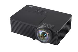 China Cheap Price Portable Short Throw Laser Lamp Projector 3200lm 30''-300'' Size With Black Color factory