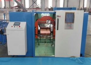 China PLC Control Automatic 7500W Double Twist Bunching Machine For Wire factory