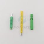 in stock Lc/APC Fiber Optical Connector parts Single Mode Simplex 2.0mm Fiber