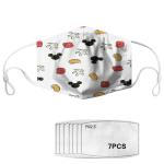 Activated Carbon Filter Reusable Mouth Mask