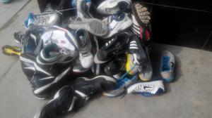 China Cheap used shoes/sport second hand shoes factory