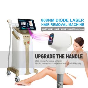 China 20HZ 200V Portable 808nm Diode Laser Facial Hair Permanent Removal At Home factory