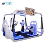 4 Players Virtual Reality Battle Shooting Game VR Simulator With Oculus Quest VR