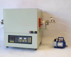 China Adjustable Temperature 1600C Vacuum Tube Furnace PID Control factory
