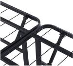 Metal Frame Foldable Bed Stainless Steel Single Strong Bedroom Furniture for