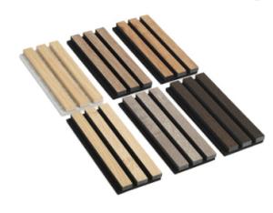 China Laminate Natural Oak Wood Slat Acoustic Panel 21mm Thickness factory