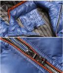 Casual Style Mens Down Parka Jacket , Mens Shiny Puffer Coat Good Thermal