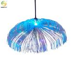 Waterproof Jellyfish Fiber Optic Lights Generator RGB Outdoor Indoor