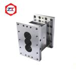 Triple Screw Combi Closed Extruder Screw Barrels 45# / Cr26 Material 75mm Triple