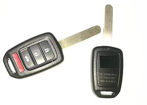 China Professional Honda Remote Key MLBHLIK-1T 3+1 Button For Unlock / Lock Car Door factory