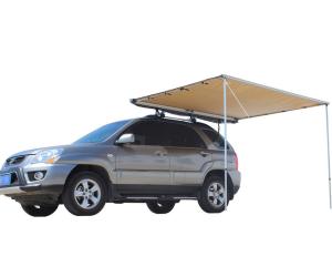 China 420D Polycotton Camping Free Standing Offroading Car Gear Awning factory