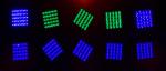 New 4pcs 10w 4in1 Led Mini Moving Head Light Wash Zoom Light Dj Lights
