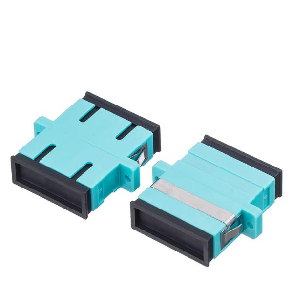 Optical Fiber Adapter Optic Adapter LC/APC Single Mode Duplex Coupler Coupling