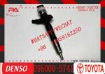 Engine fuel injector 23670-0L090 09500-618# 095000-5890 095000-5741 23670-30080
