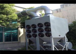 China 9000m3/H Mechanical Cartridge Dust Collector 180m2 Building Material Use factory