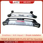 Anti Impact Hyundai Ix35 Cars Body Parts Front And Rear Skid Plates