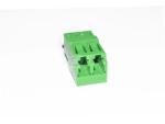 Optical fiber adapter LC APC duplex without flanged adapter LC adapter