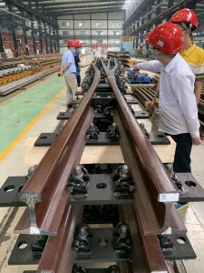 China BS11 1985 Steel Track Rail Arem2008 6m-12m Length ISO Certificate factory