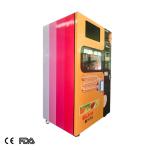 commercial center black 220V 50HZ orange juicer vending machine