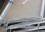 Decorational NRC 0.65 Acoustic Ceiling Tiles , Perforated E Shaped Hook On
