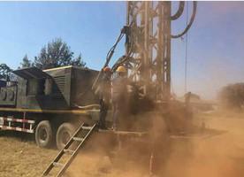China Hydraulic Top Head Drive 600M Truck Mounted Drilling Rig factory