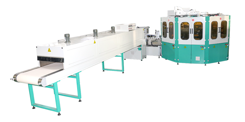 40 Pcs/Min Automatic Container IR Screen Printing Machine