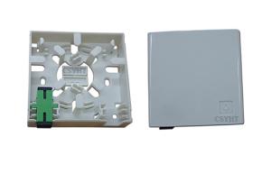 China MM SM G008 Fiber Optic Faceplate for FTTH FTTB Project factory