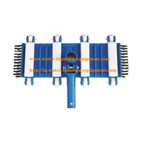 White Swimming Pool Cleaning Equipment 14 Inch Flex Vacuum Head For Inground