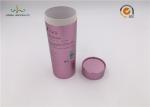 Luxury Biodegradable Cardboard Cylinder Tubes For Cosmetic Products Packaging