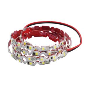 China bendable led light strip s type 6mm 12v 24v 72leds/m for mini led channel letters factory
