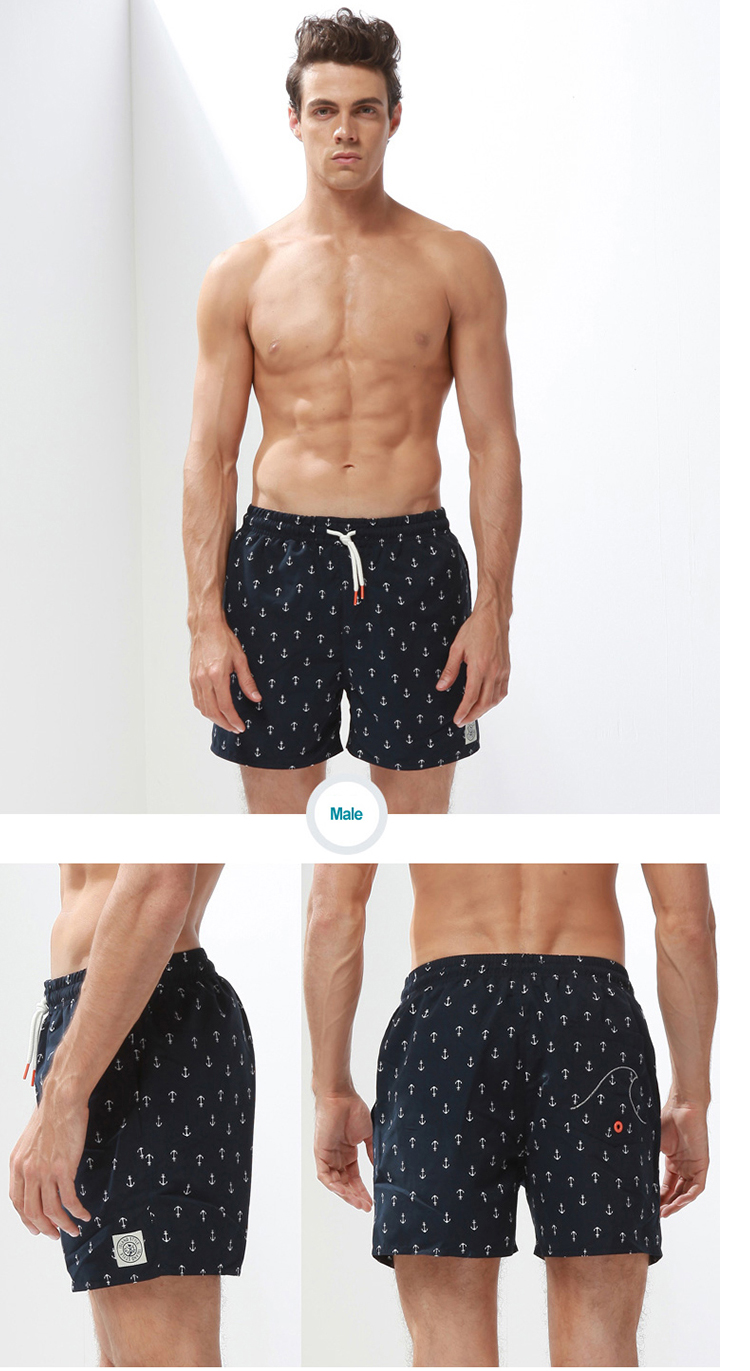 Summer Boys Beach Shorts Customized Color Full Dye Sublimation Machine Washable
