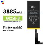 3885mAh Capacity Genuine Battery G025E-B for Google Pixel 4A 5G Mobile Phone