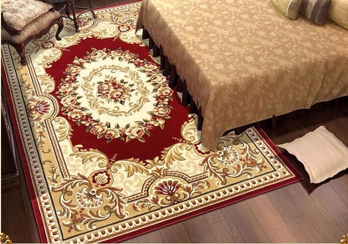 New Chinese style flower polypropylene wilton area rug