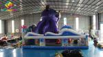 Octopus Cartoon Bouncer Inflatable Play Park For Outdoor Event / Promotion