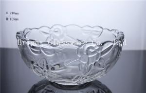 China best quality glass fruit plate, glass container use in home &amp; hotel factory