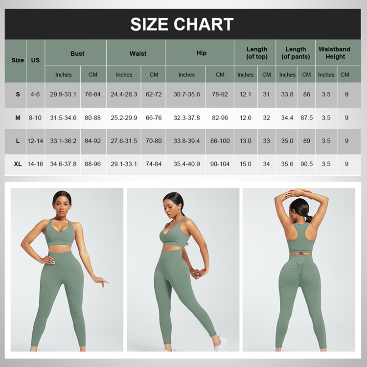 Polyester/Spandex Fabric HEXIN Seamless High Waist Women Yoga Set for Gym Fitness
