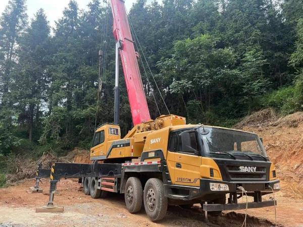 75t Truck Crane Mobile Crane Euro V Emission Standards Directly Sale for
