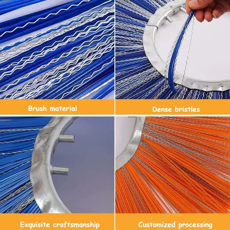 Durable Round Dust Cleaning Sweeper Brush Street Sweeper Replacement Brushes