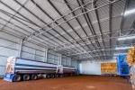 High Rise Steel Shed Construction Building With Sandwich Panel Wall Type