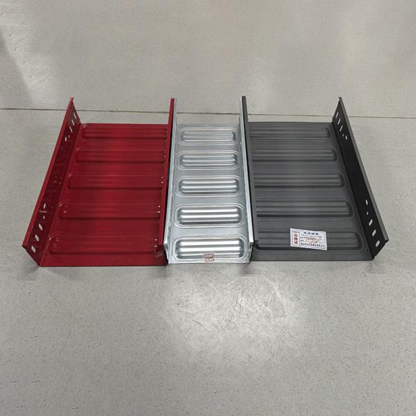 Rectangular High Hardness Sheet Metal Cable Tray For Heavy Duty Cable Management