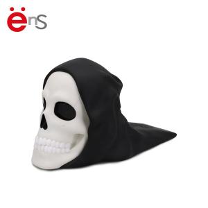 China Noctilucent Skeleton Halloween Door Stopper Non phthalate PVC Material factory