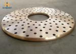 Centrifugal Casting Copper Metal Plate High Density Round Copper Plate
