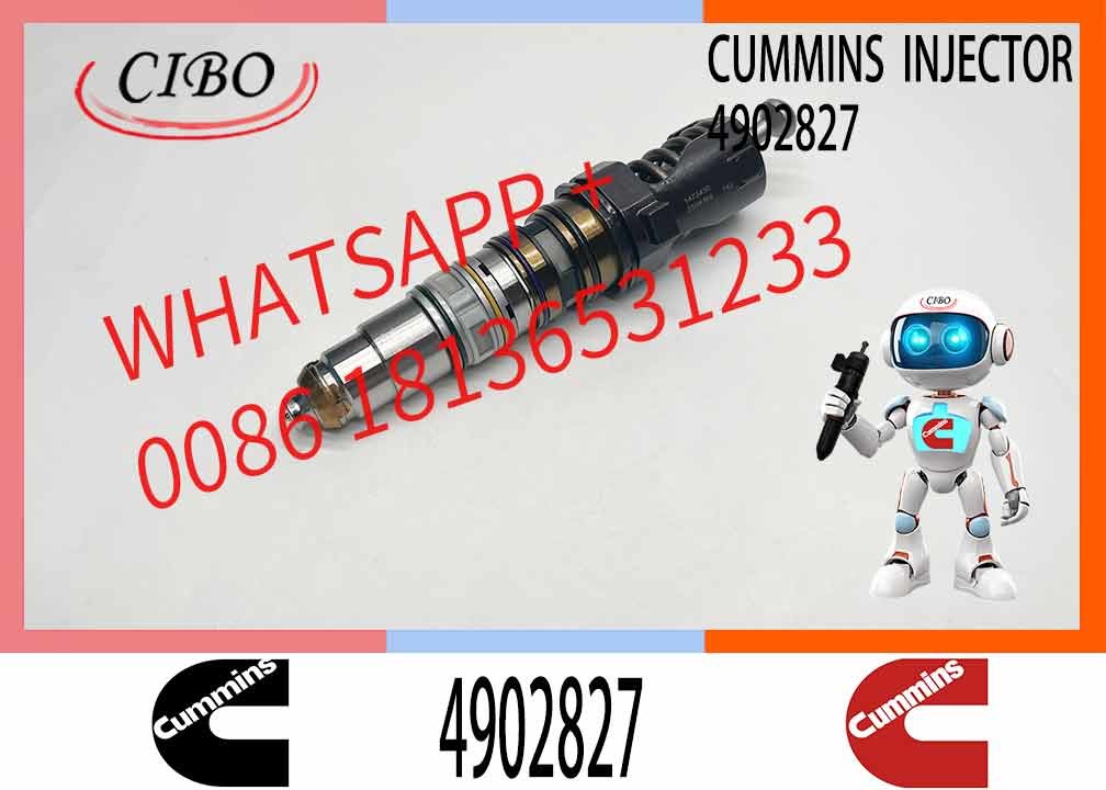 Construction Machinery Parts QSK23 Truck Engine Accessories 4902827 4077076 4062090 Diesel Injector
