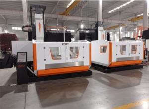 China Type Gantry Milling Machine VL1200 Mitsubishi M80A Controller factory