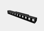 6W DC48V Wall Magnetic Track Light Antirust for families hotels