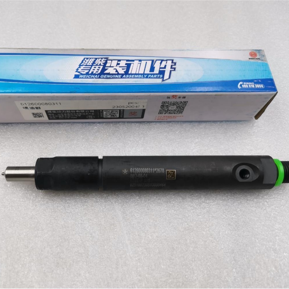 Weichai WD618 WP12 Engine 420 Horsepower Parts Common Rail Fuel Injection Assembly 0.37kg Purpose for Replace/Repair