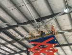 5.4M 18ft Aluminum Alloy Blades Interior Garage Large HVLS Fans